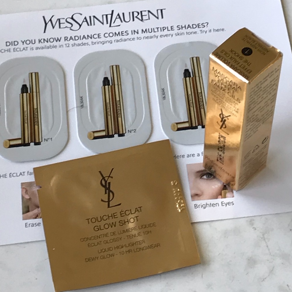 HP! YSL Shock Volumizing Mascara! Trial Size, NIB - Picture 2 of 8